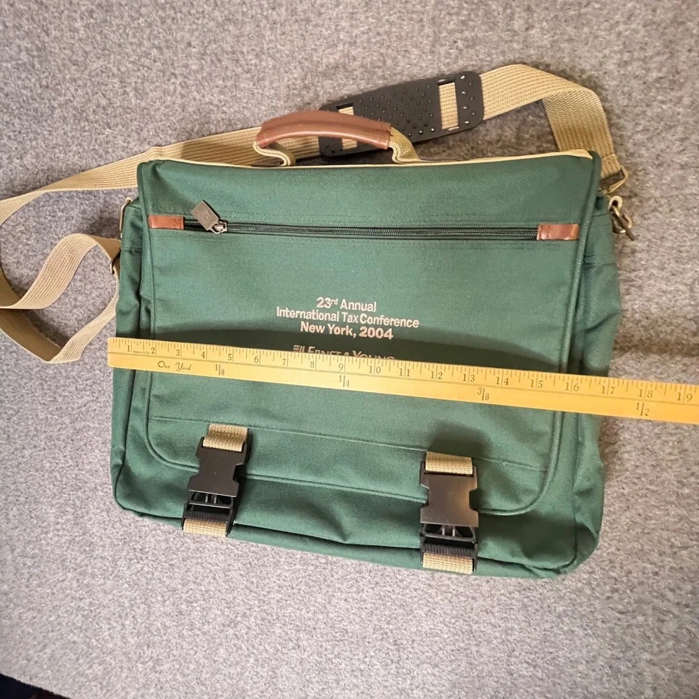 NW Messenger Bag Ernst Young Tax Conference Y2K Big Four Swag‎ Corporate Finance